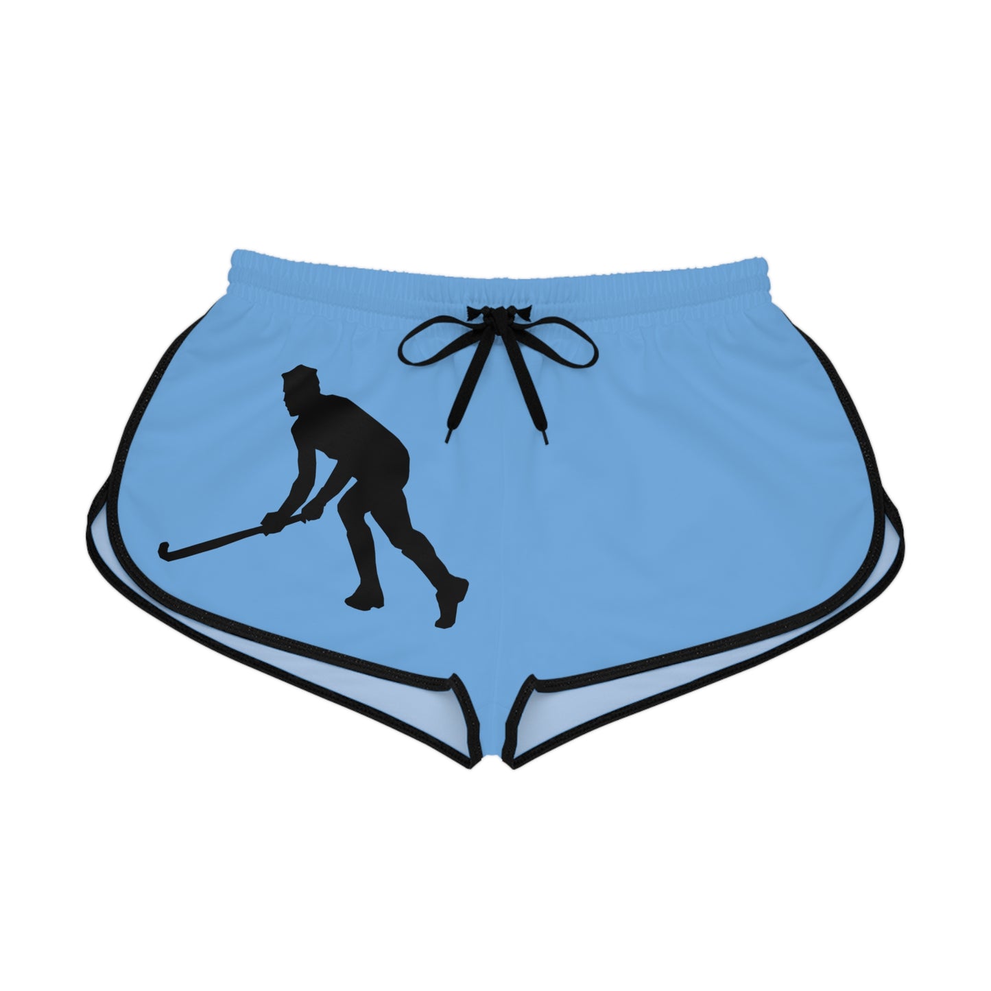 Women's Relaxed Shorts: Hockey Lite Blue