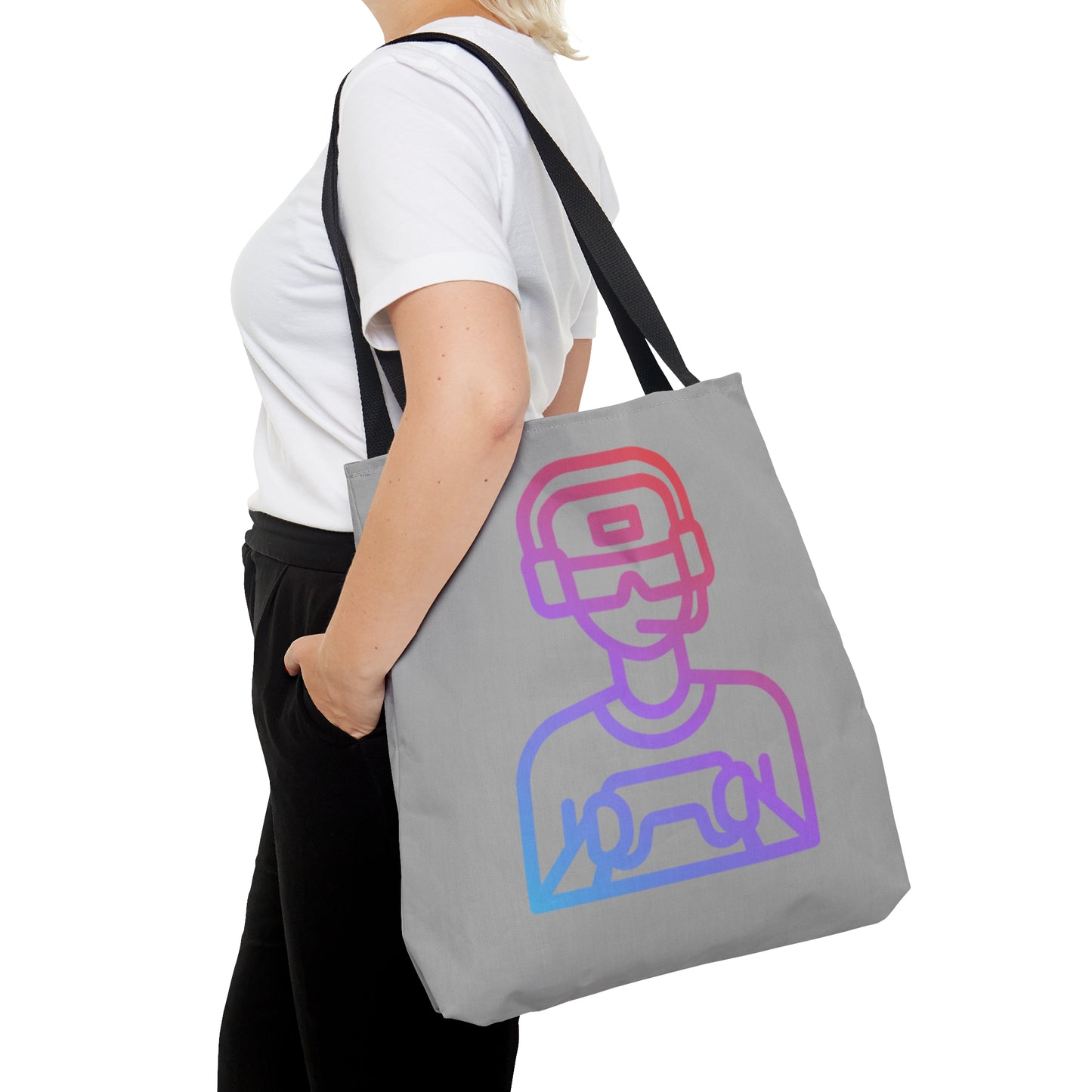 Tote Bag: Gaming Lite Grey