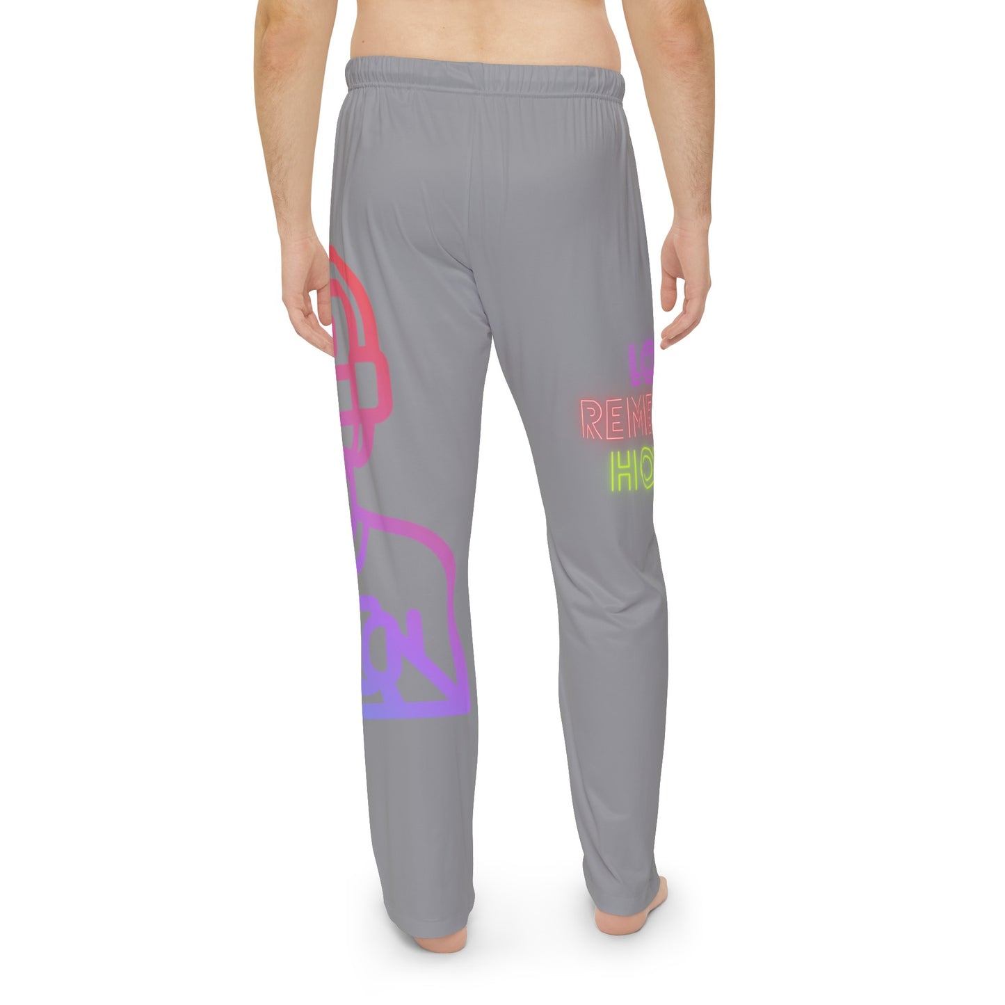 Men's Pajama Pants: Gaming Grey