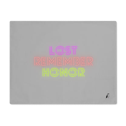 Placemat, 1pc: Lost Remember Honor Lite Grey