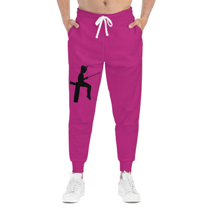 Athletic Joggers: Fishing Pink