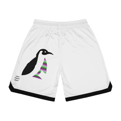 Basketball Rib Shorts: Lost Remember Honor White