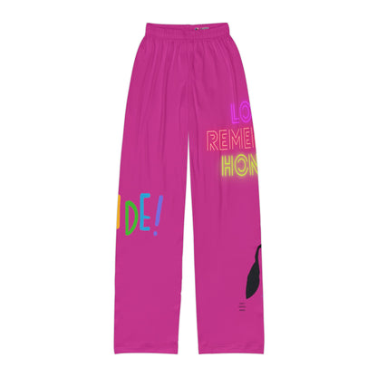 Pajama na pantalon ng mga bata: LGBTQ Pride Pink 