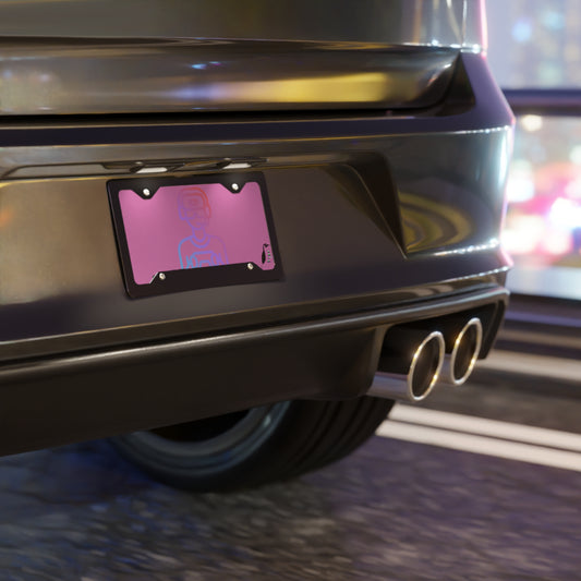 License Plate: Gaming Lite Pink