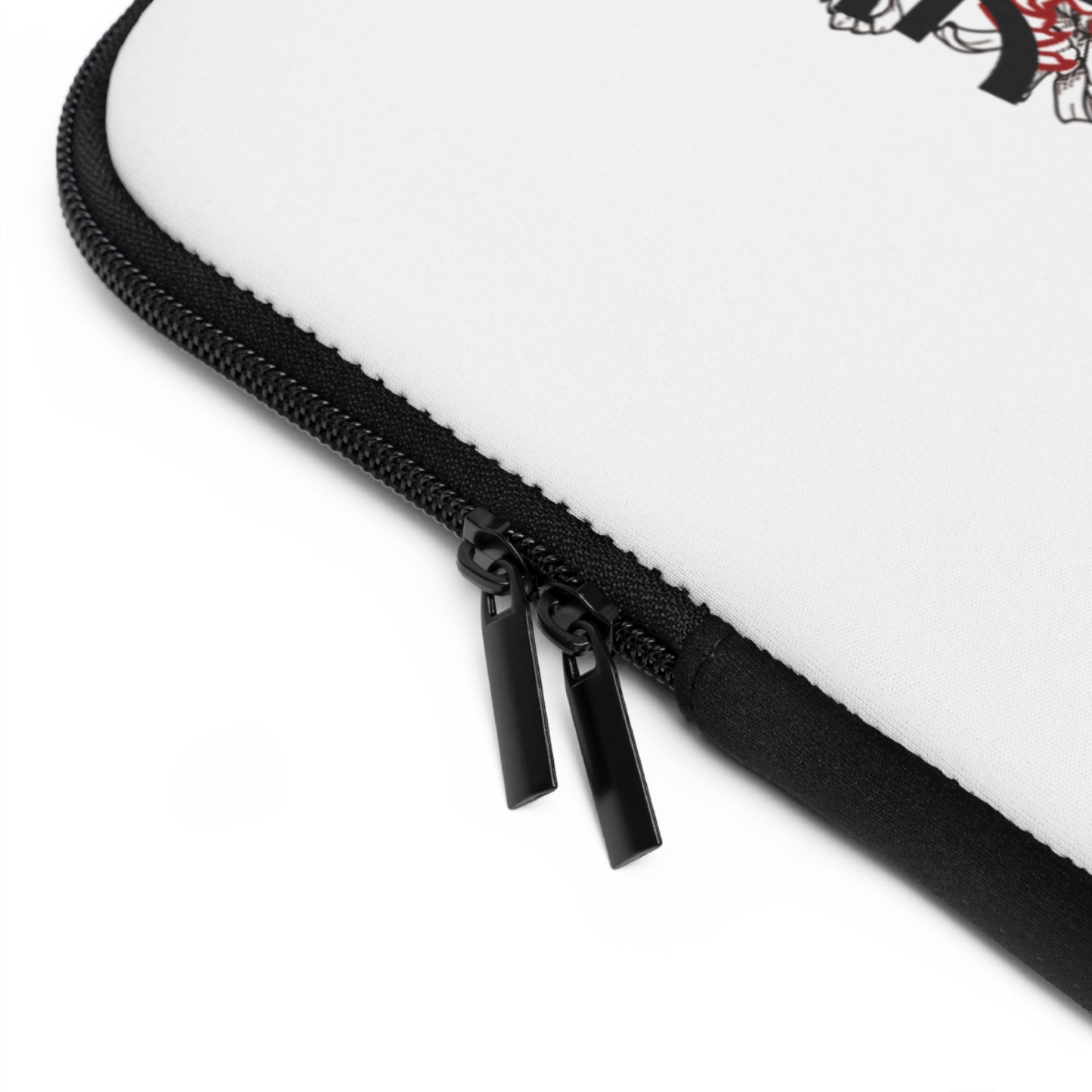 Laptop Sleeve: Dragons White