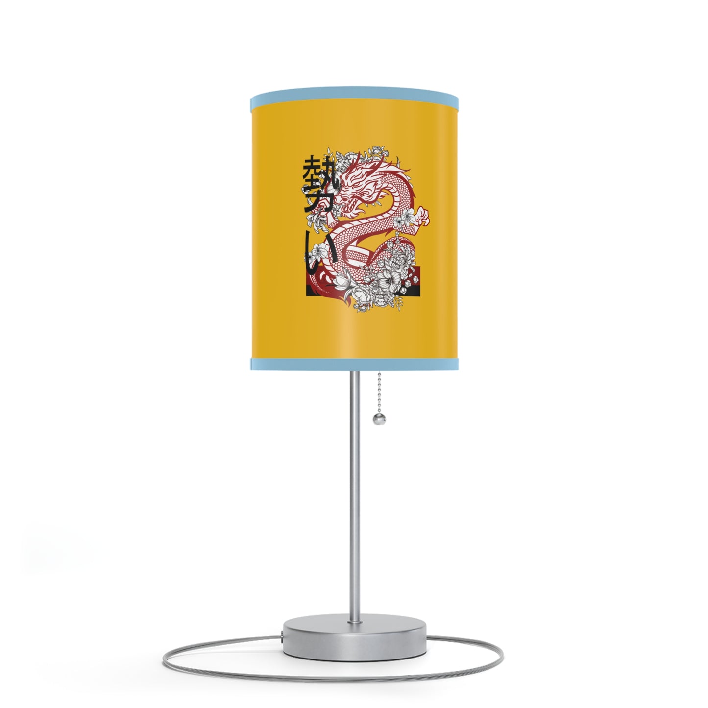 Lamp on a Stand, US|CA plug: Dragons Yellow