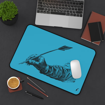 Desk Mat: Writing Turquoise