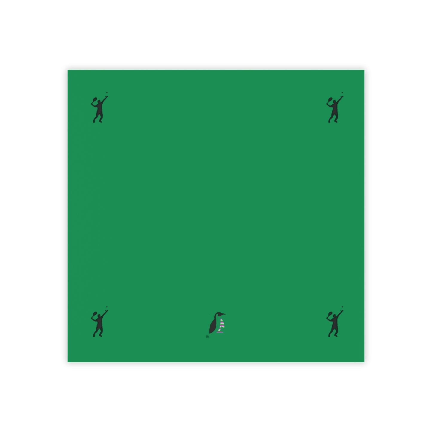 Post-it® Note Pads: Tennis Dark Green