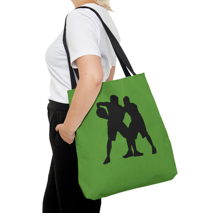 Tote Bag: Basketball Green