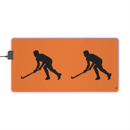 LED Gaming Mouse Pad: Hockey Crusta