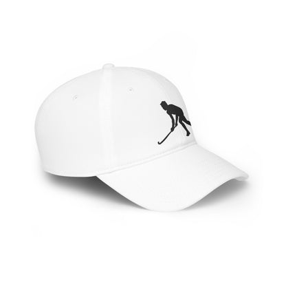 Low Profile Baseball Cap: Hockey