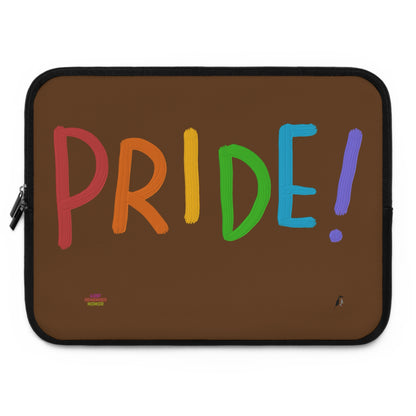 Laptop Sleeve: LGBTQ Pride Brown