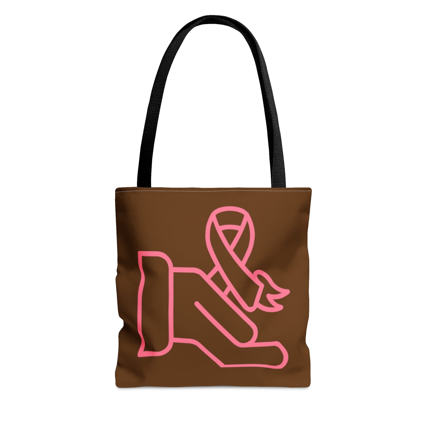 Tote Bag: Fight Cancer Brown