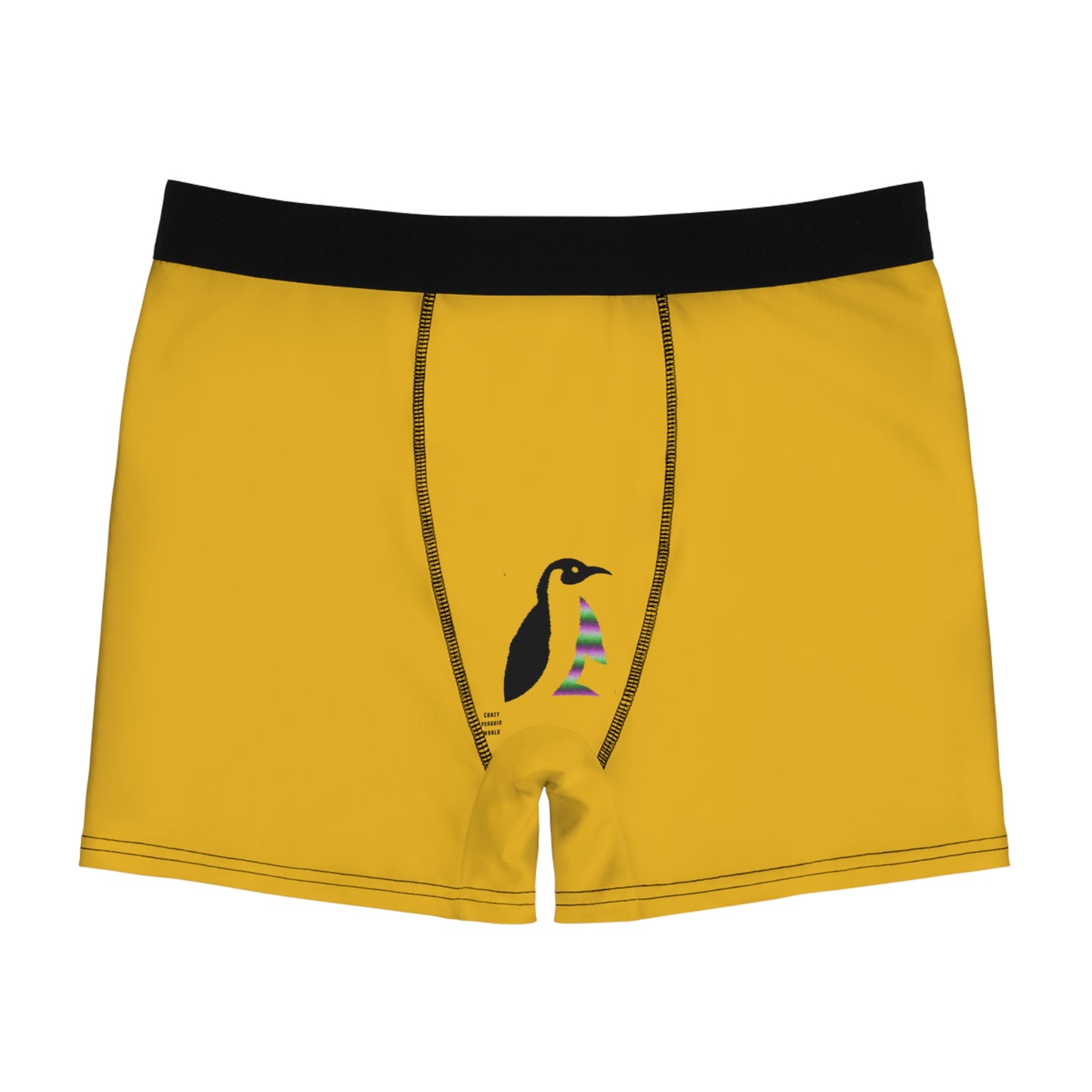 Men's Boxer Briefs: Racing Yellow