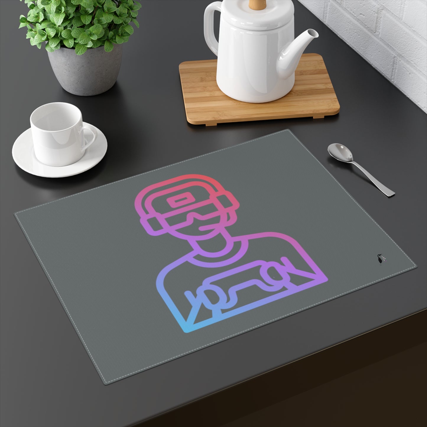 Placemat, 1pc: Gaming Dark Grey