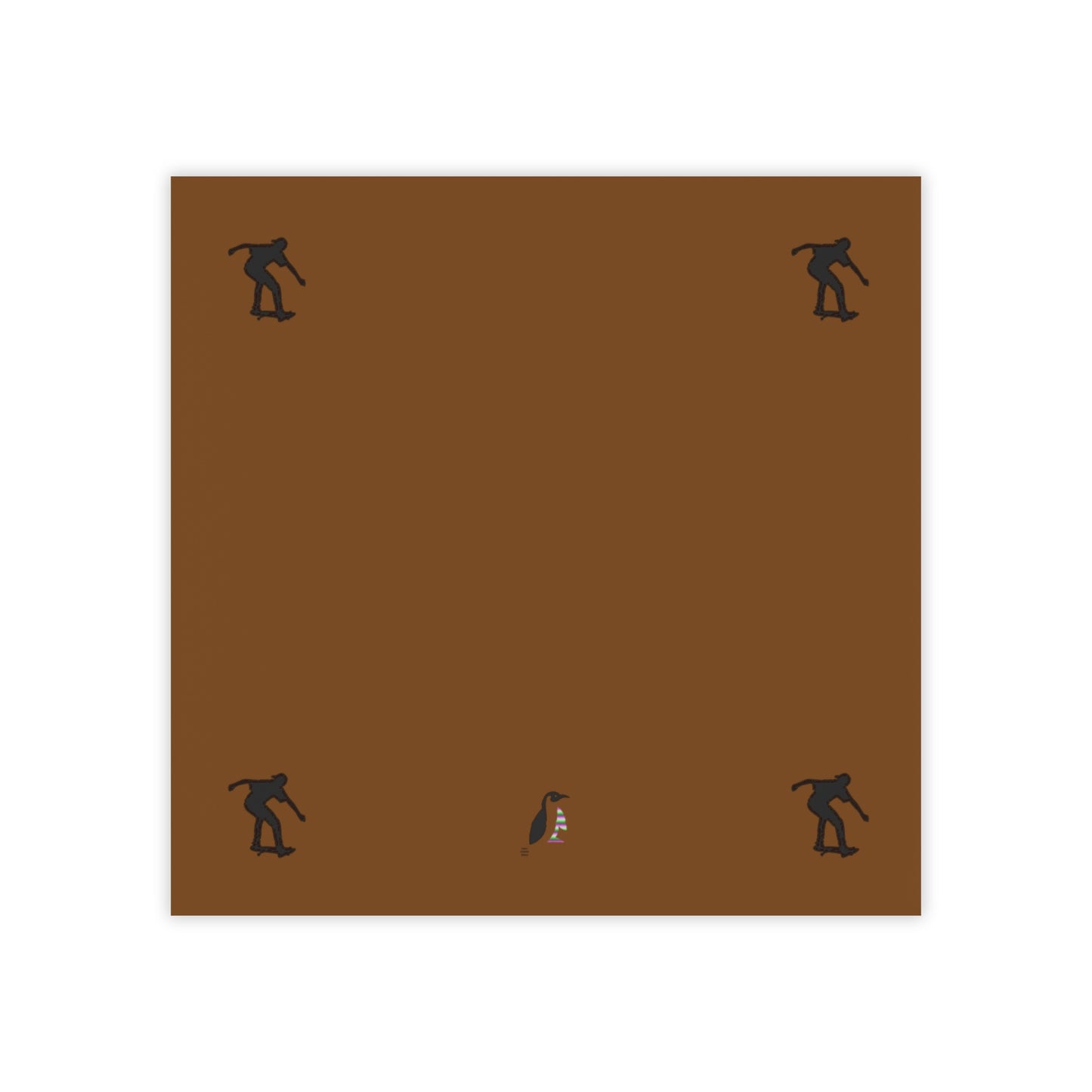 Post-it® Note Pads: Skateboarding Brown