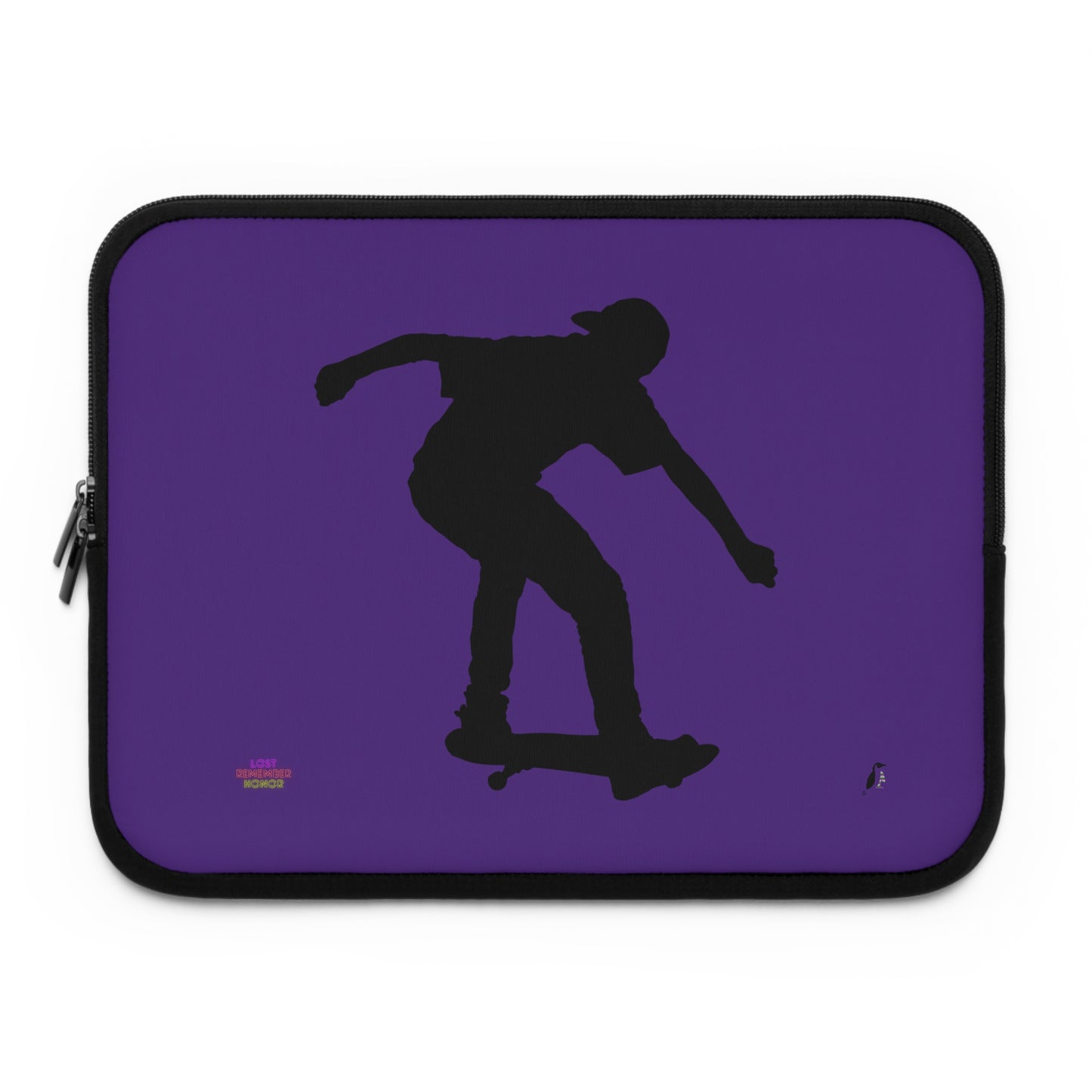 Laptop Sleeve: Skateboarding Purple