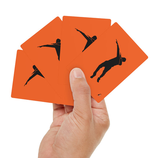Poker Cards: Dance Orange