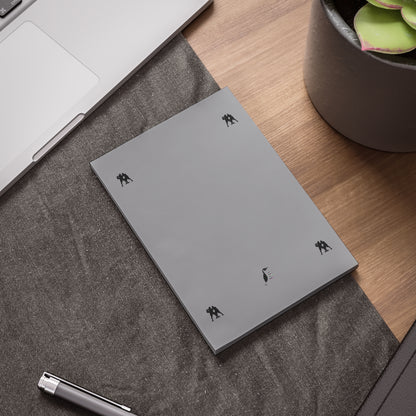 Post-it® Note Pads: Basketball Grey