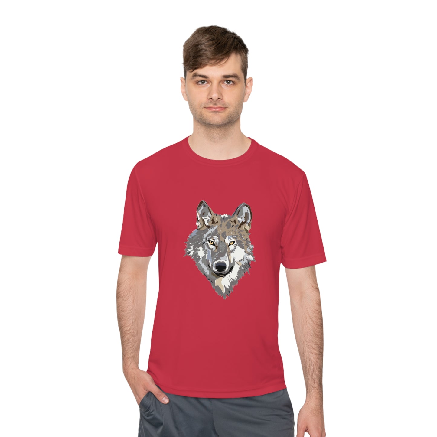 Moisture Wicking Tee: Wolves #3