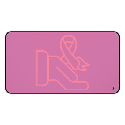 Desk Mat: Fight Cancer Lite Pink