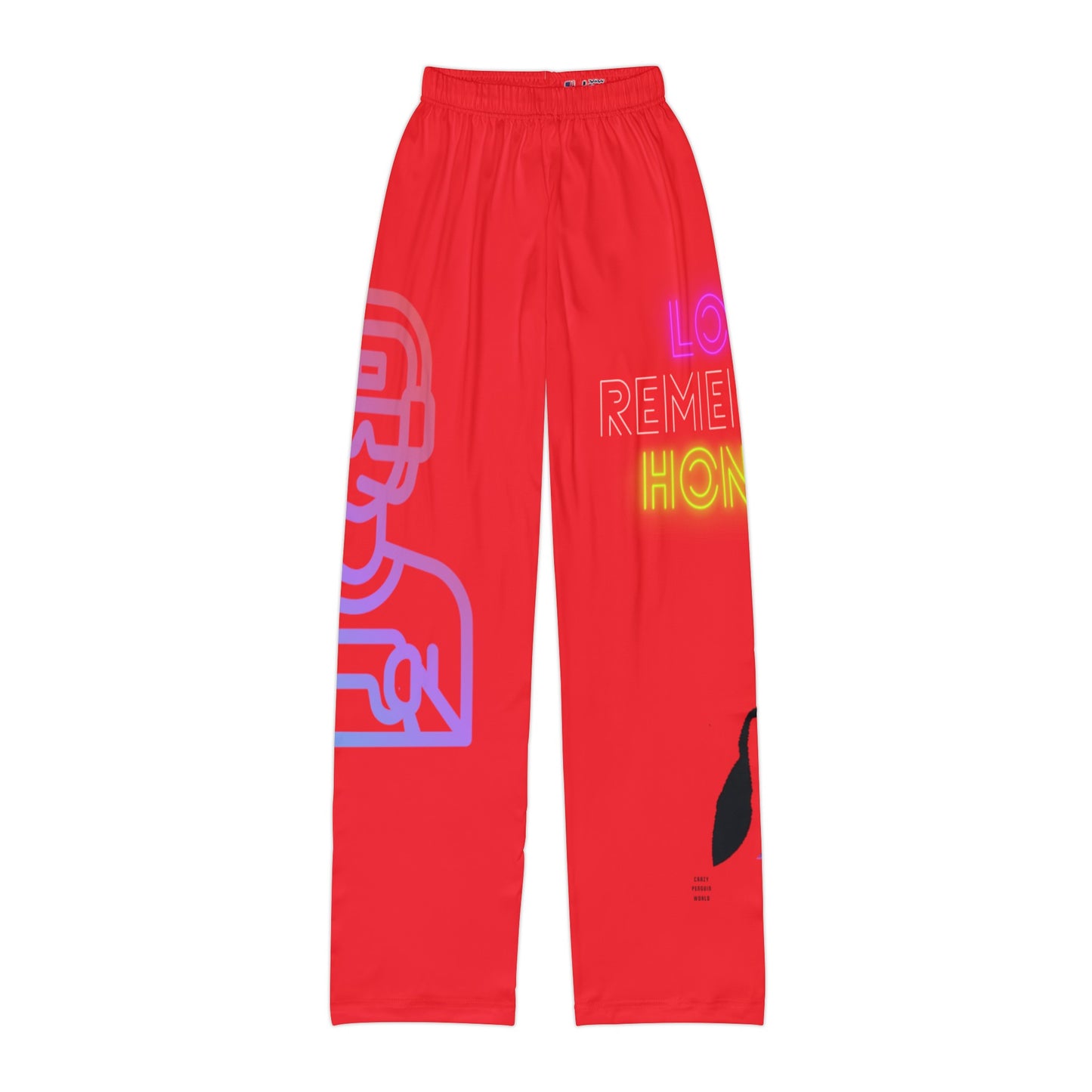 Pajama na Pantalon ng mga Bata: Gaming Red 