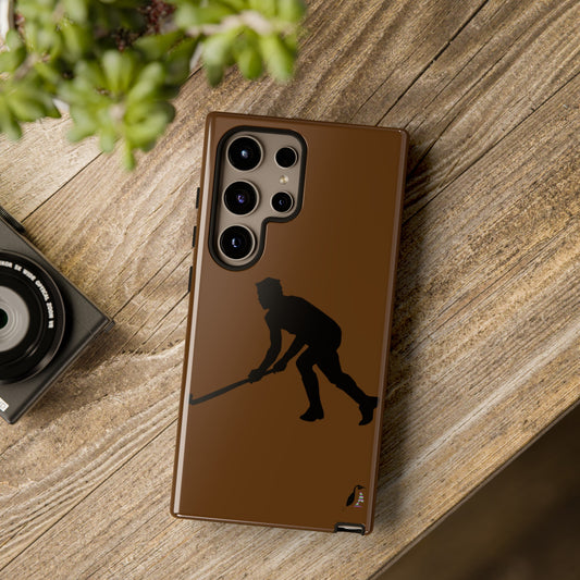 Tough Cases (for Samsung & Google): Hockey Brown