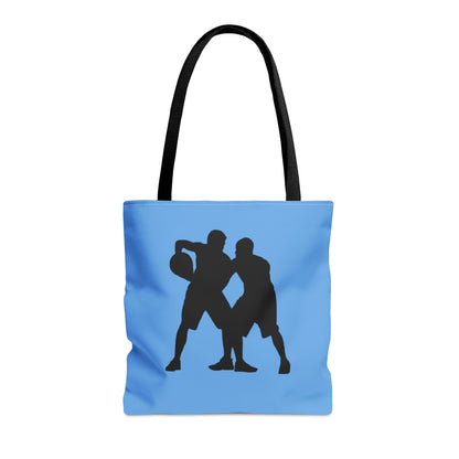 Tote Bag: Basketball Lite Blue