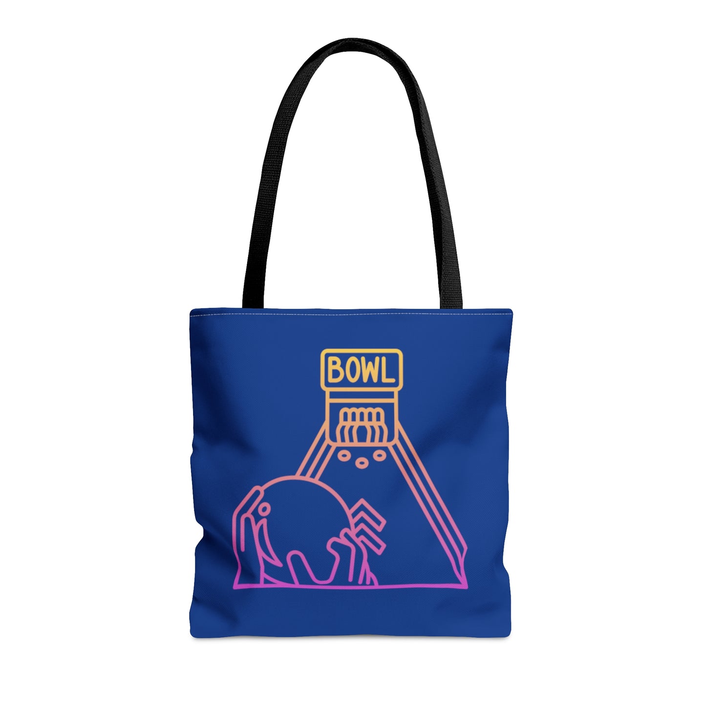 Tote Bag: Bowling Dark Blue