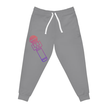 Athletic Joggers: Music Grey