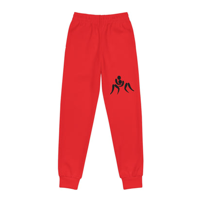 Youth Joggers: Wrestling Red