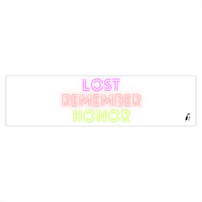 Bumper Stickers: Lost Remember Honor White