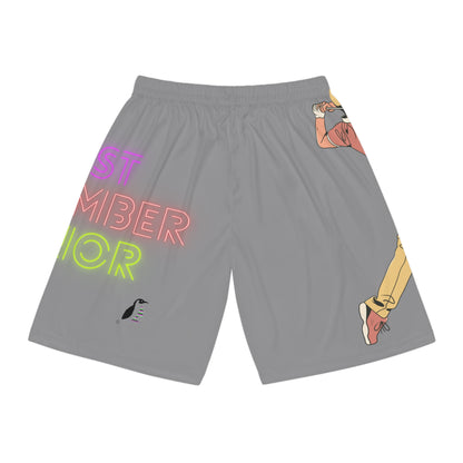 Basketball Shorts: Golf Grey