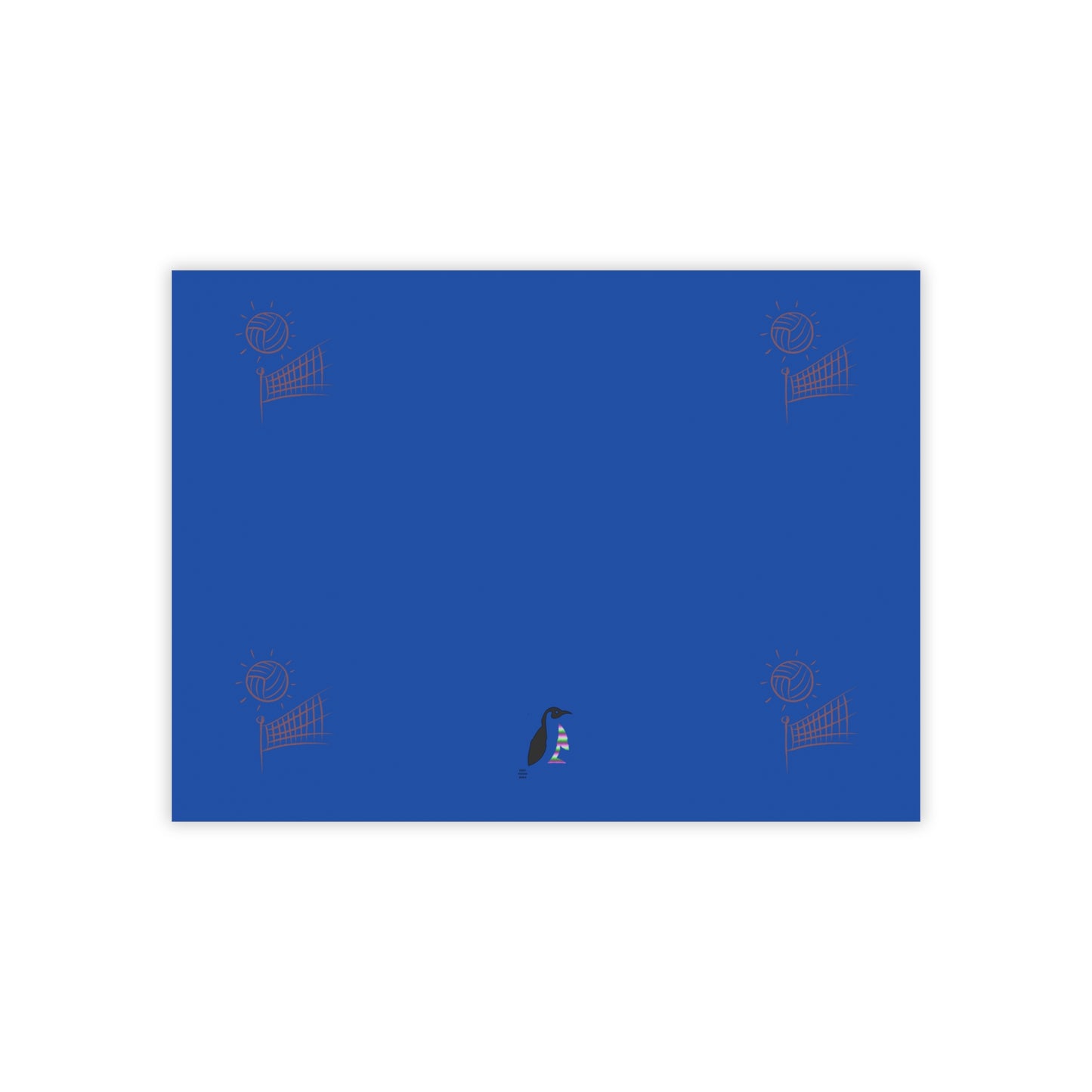 Post-it® Note Pads: Volleyball Dark Blue