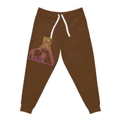 Athletic Joggers: Bowling Brown