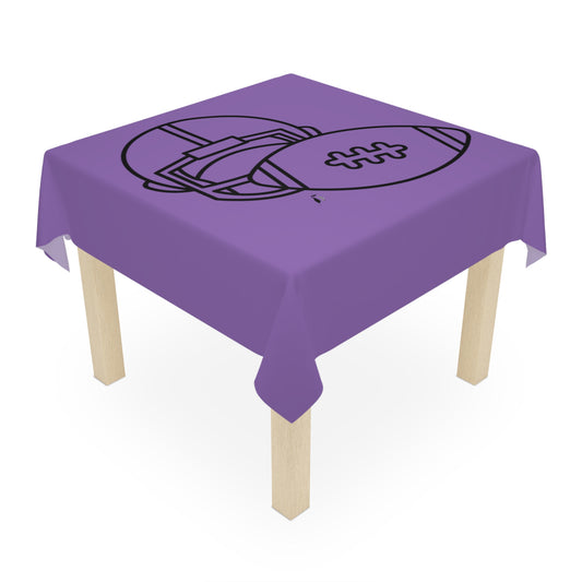 Tablecloth: Football Lite Purple