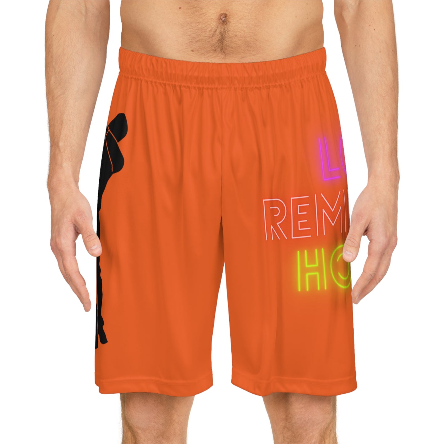 Basketball Shorts: Dance Orange