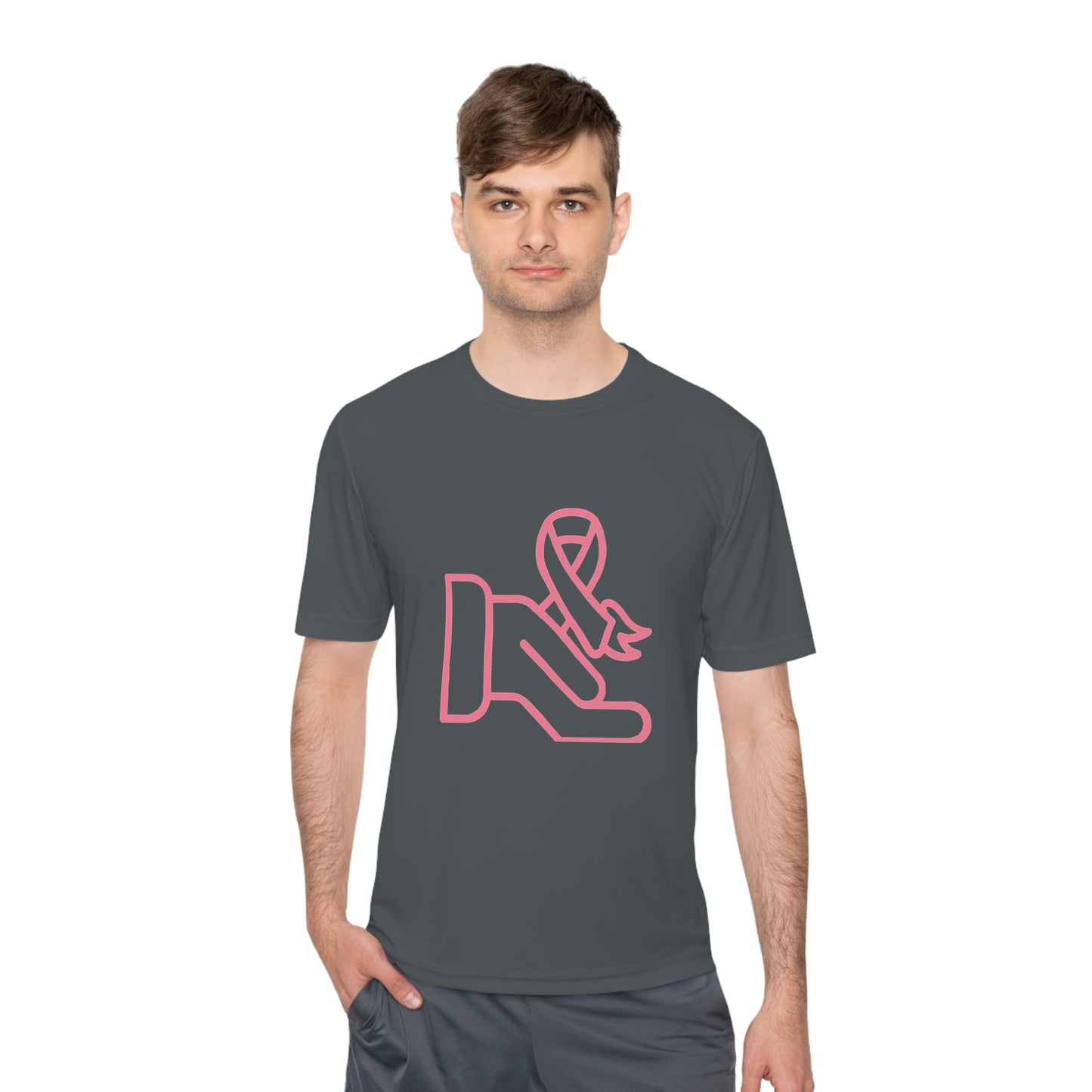 Moisture Wicking Tee: Fight Cancer #1