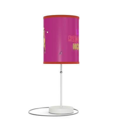 Lamp on a Stand, US|CA plug: Golf Pink