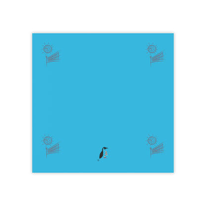 Post-it® Note Pads: Volleyball Turquoise