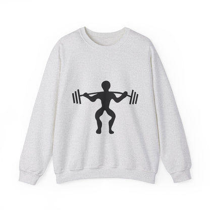 Heavy Blend™ Crewneck Sweatshirt: Weightlifting #1