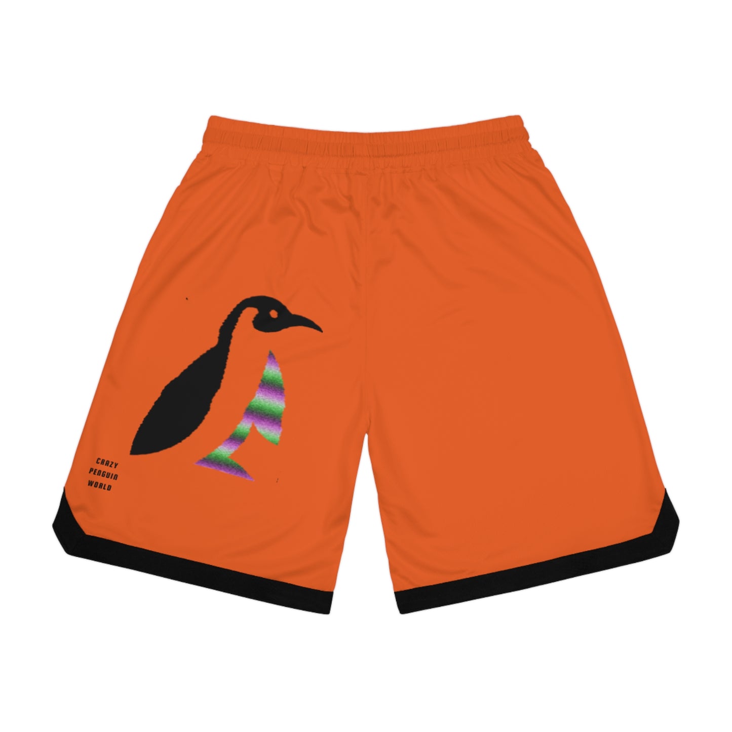 Basketball Rib Shorts: Lost Remember Honor Orange