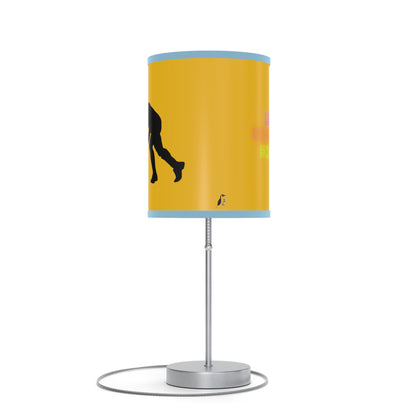 Lamp on a Stand, US|CA plug: Hockey Yellow