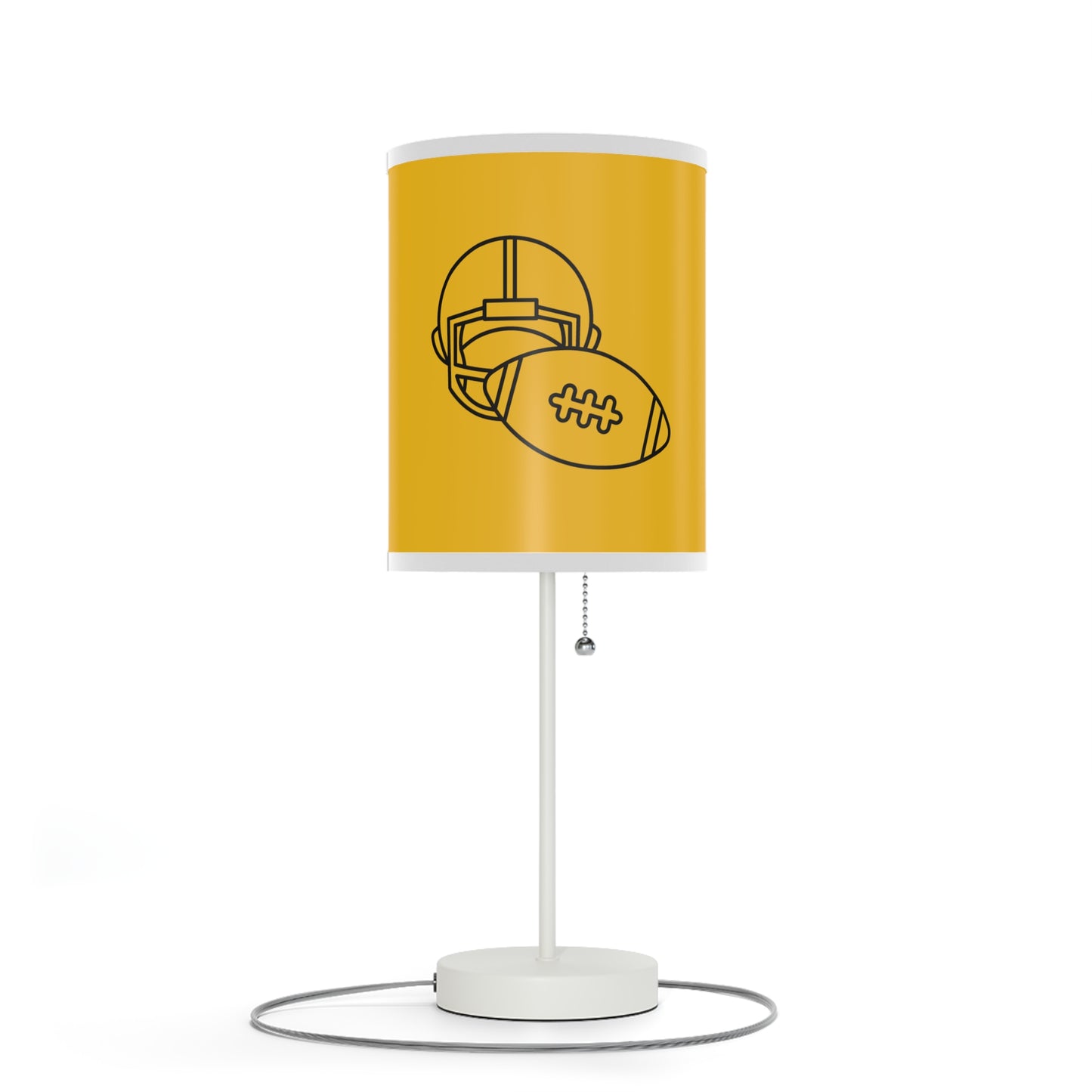 Lamp on a Stand, US|CA plug: Football Yellow