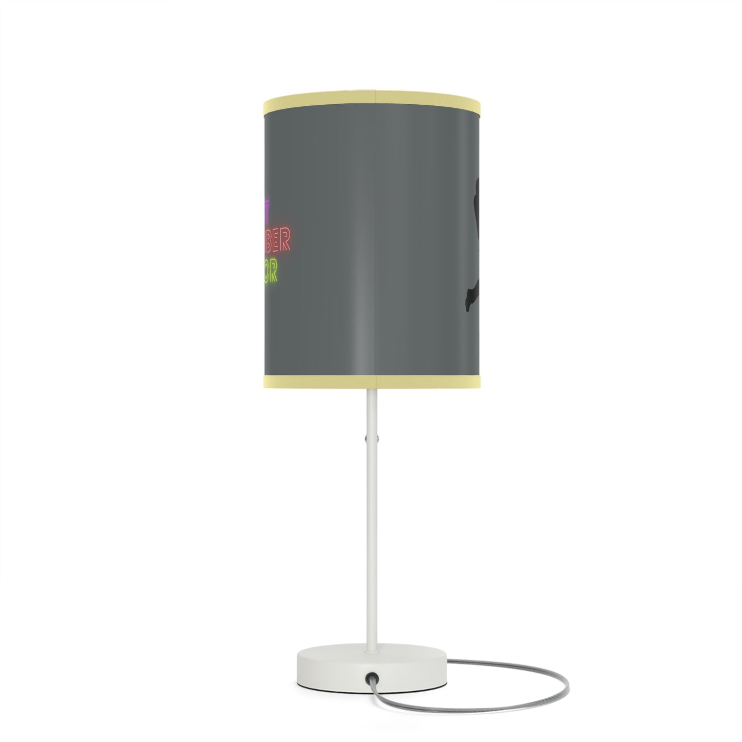 Lamp on a Stand, US|CA plug: Baseball Dark Grey