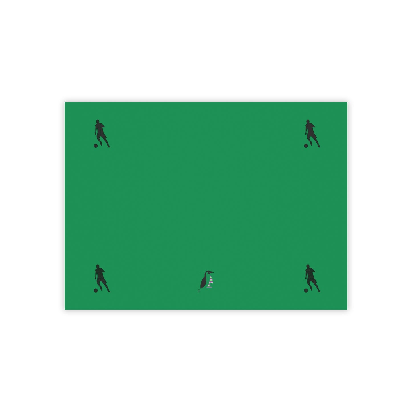 Post-it® Note Pads: Soccer Dark Green