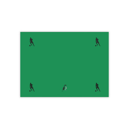 Post-it® Note Pads: Soccer Dark Green