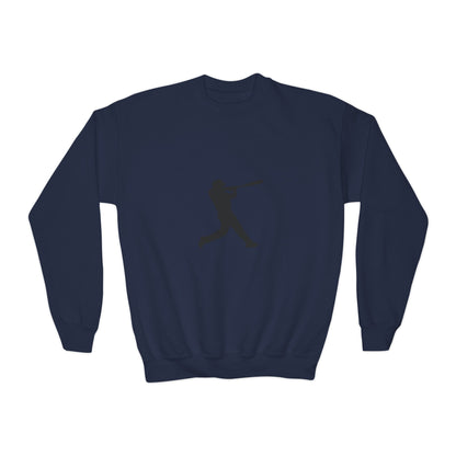 Youth Crewneck Sweatshirt: Baseball 