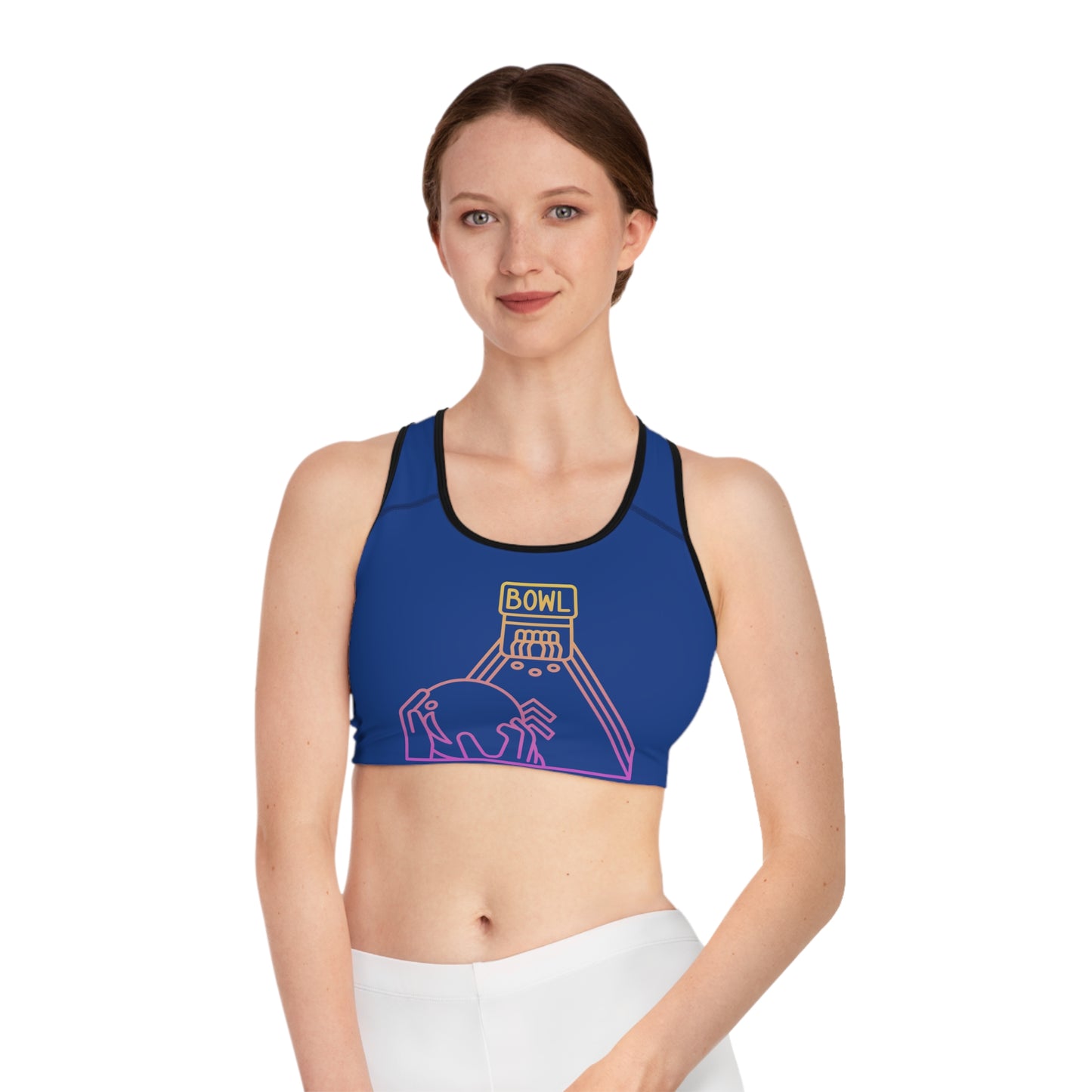 Sports Bra: Bowling Dark Blue