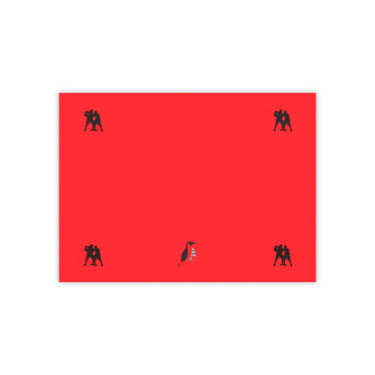 Post-it® Note Pads: Basketball Red